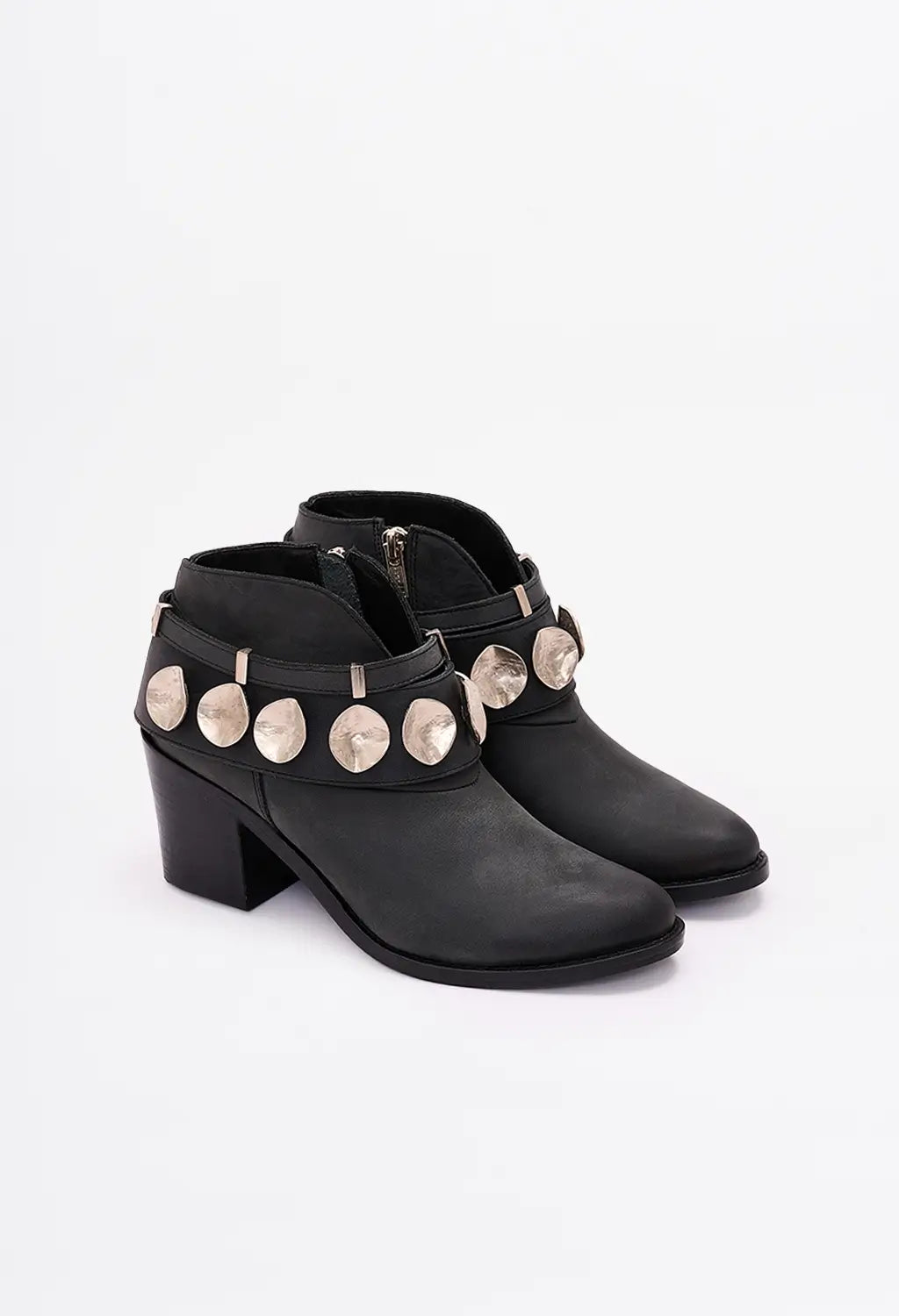 Hand-Placed Silver Embellishments